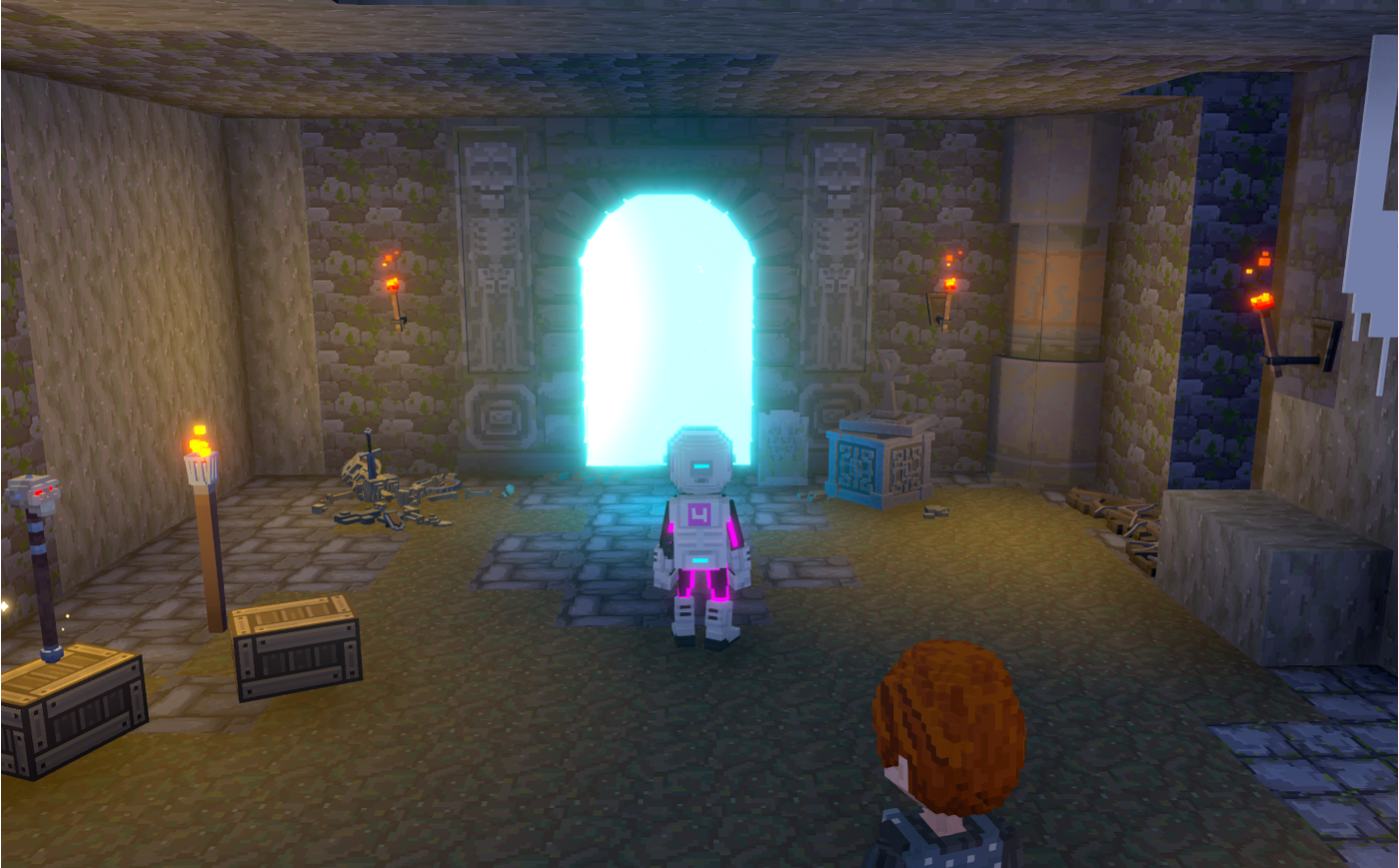 I really love the portals. Technically, they can lead to any LAND, which is awesome for collaboration. Definitely, this will be one of the best features for exploring the world of The Sandbox.