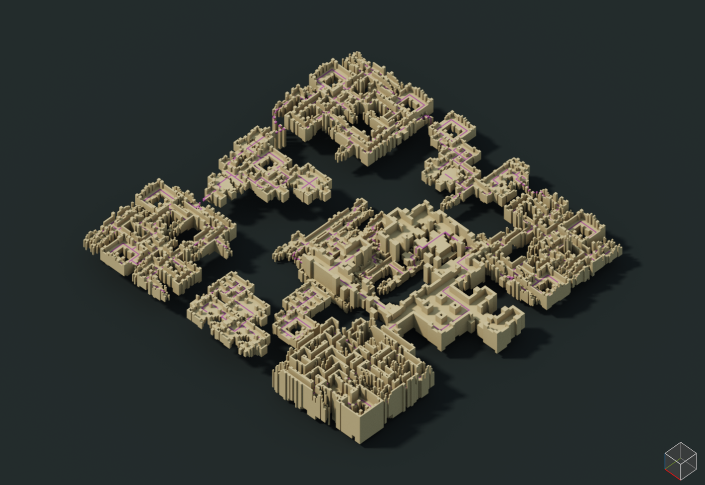 And we also made a dungeon beneath