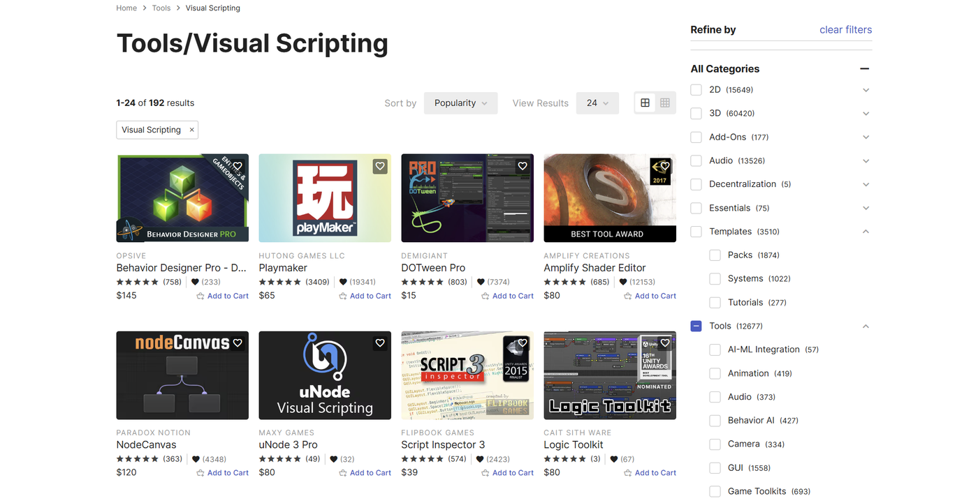 It would be great if developers could create and share their own modules. For example, Unity has a whole Asset Store.