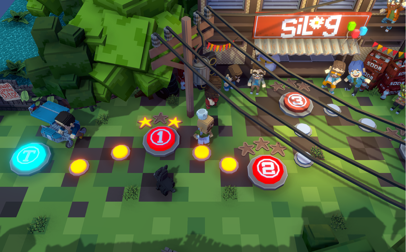 The map with several levels is really convenient