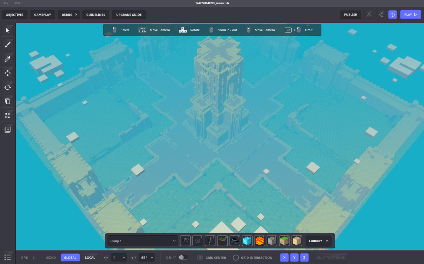 Now we have a level sketch, and we can start working on the game design.