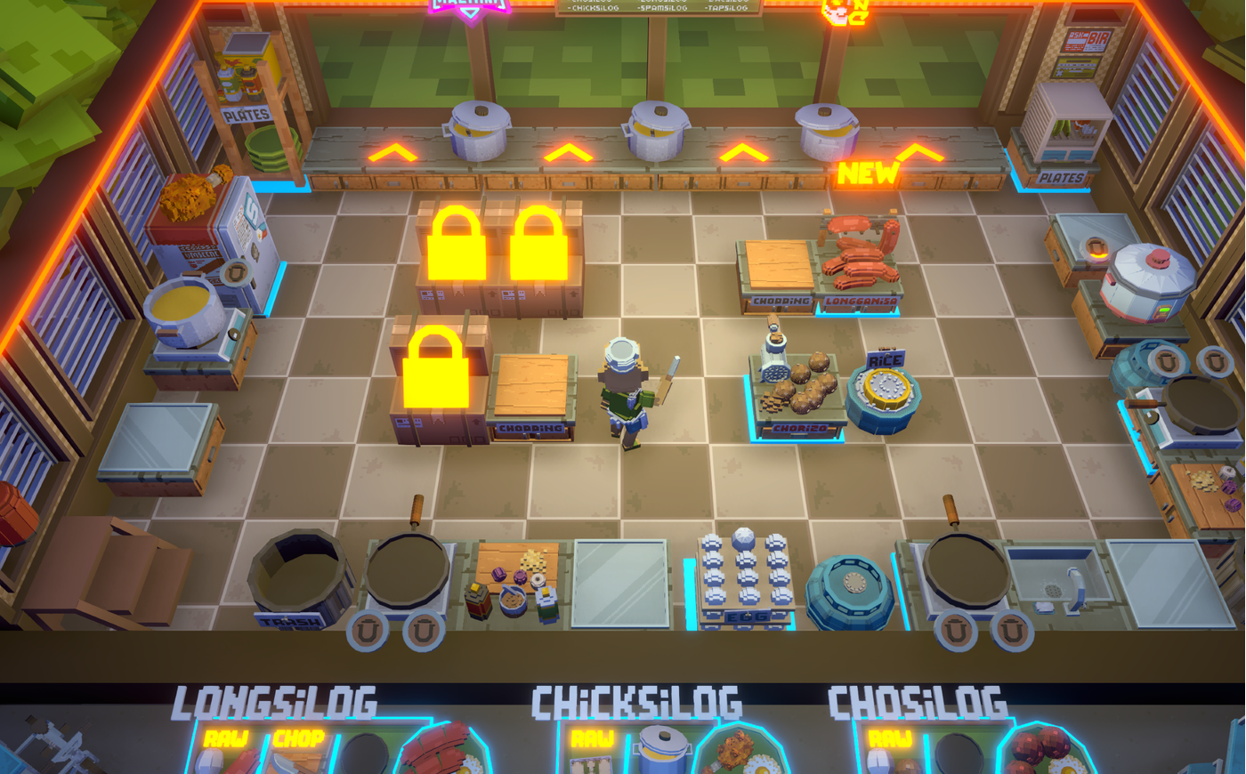 The interface is high-quality, bright, and clear. You can tell the team is thinking about mobile players right from the start