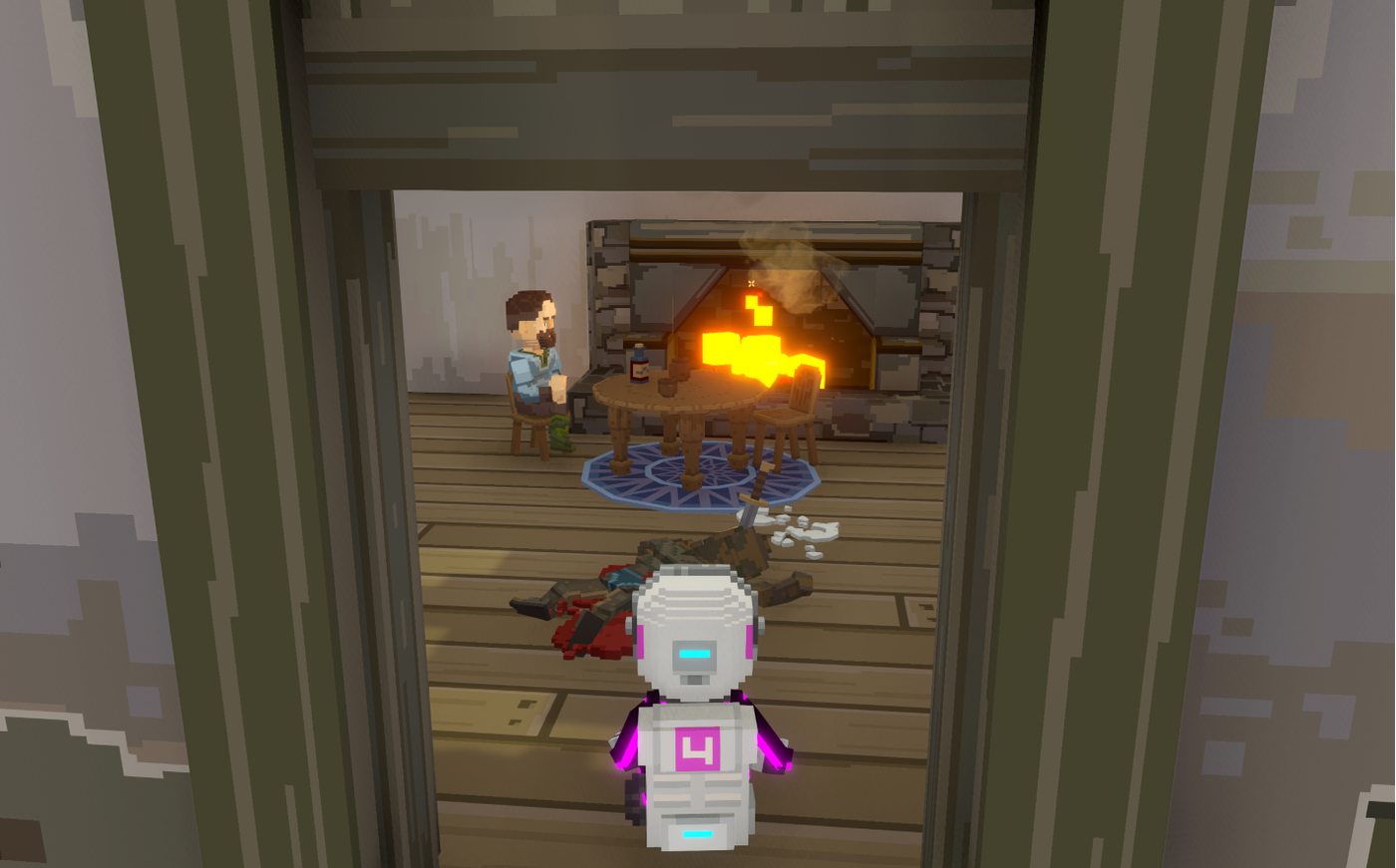 Great storytelling in the level design. The broken plate was such a charming touch.