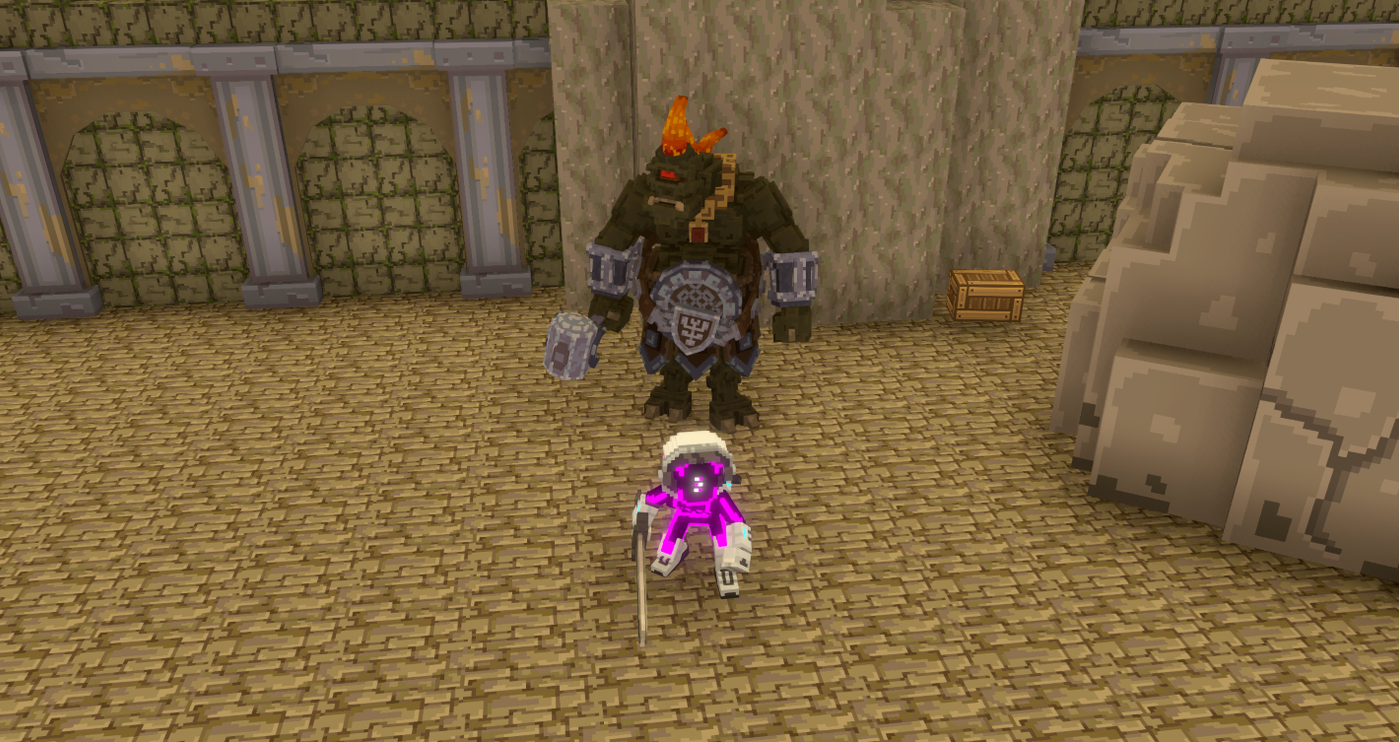 The dungeon feels a bit rough around the edges, but the Ogre turned out pretty solid.
