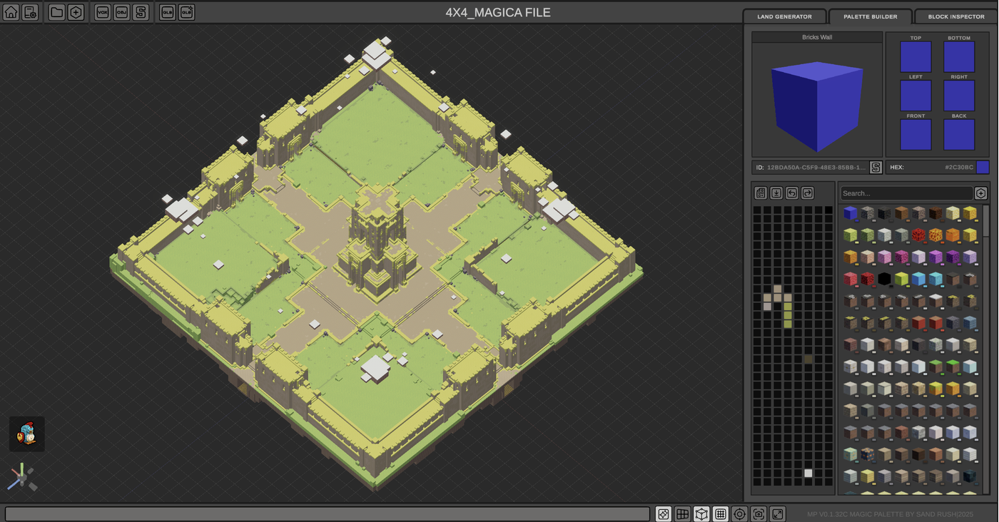 It’s convenient that Magic Palette lets you assign blocks.