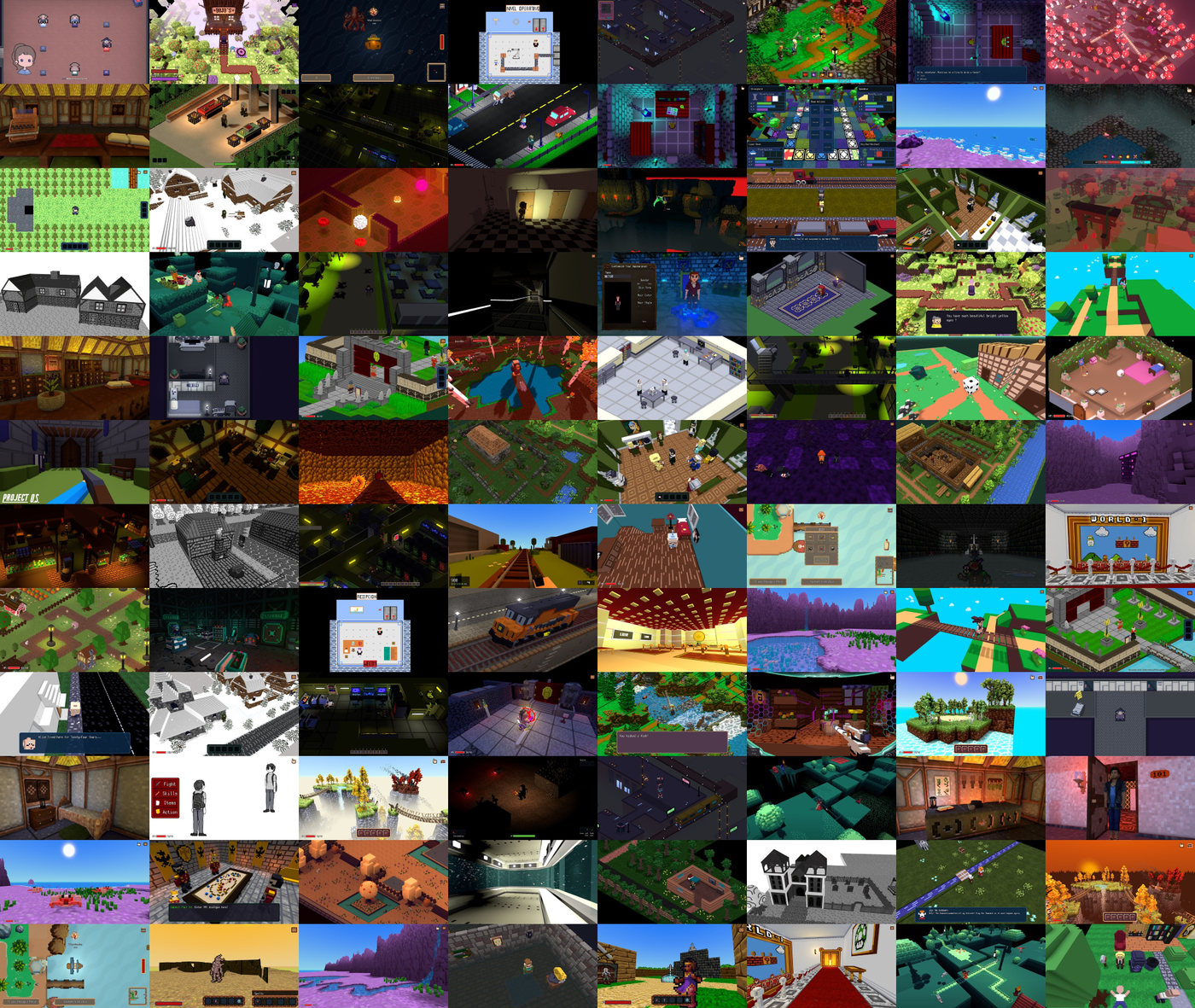 Games made in RPG in a Box
